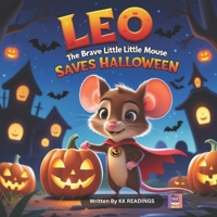 Leo the Brave Little Mouse Saves Halloween: A cozy children’s Halloween story about bravery, kindness, and friendship (Ages 4–8) B0FT57969N Book Cover