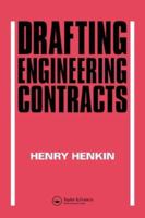 Drafting Engineering Contracts 1851662235 Book Cover