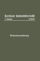 Armenverwaltung 3662019639 Book Cover