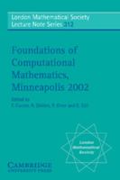 Foundations of Computational Mathematics, Minneapolis 2002 0521542537 Book Cover