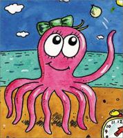 Olive the Octopus's Day of Juggling 0439165385 Book Cover