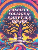 Fanciful Foliage and Fairytale Homes: Adult Coloring Book B0CV27JQQL Book Cover