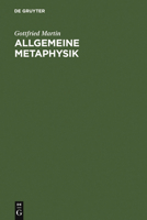 Allgemeine Metaphysik 3110051524 Book Cover