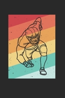 American Football Notizbuch: American Football Notizbuch f�r Liebhaber / Notizheft / Notizblock A5 (6x9in) Dotted Notebook / Punkteraster / 120 gepunktete Seiten 1677293705 Book Cover