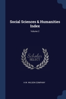 Social Sciences & Humanities Index; Volume 2 1022384090 Book Cover