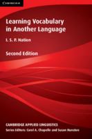 Learning Vocabulary in Another Language (Cambridge Applied Linguistics) 0521804981 Book Cover