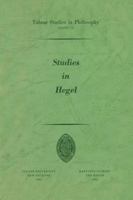 Studies in Hegel (Tulane Studies in Philosophy, Volume IX) 9024702836 Book Cover