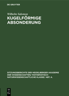 Kugelf�rmige Absonderung 3111046087 Book Cover