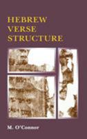 Hebrew Verse Structure 0931464021 Book Cover