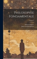Philosophie Fondamentale; Volume 3 1022704869 Book Cover