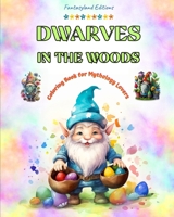 Dwarves in the Woods Coloring Book for Mythology Lovers Creative Dwarf Scenes for Teens and Adults: A Collection of Splendid Designs to Enhance Creativity and Relaxation B0CHXHMRT8 Book Cover