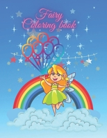fairy coloring book: Activity coloring book for kids ages 4-8 B08FKQK2TG Book Cover