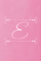 E: Initial Monogram Letter E College Ruled Notebook. Personalized Medium Lined Journal & Diary for Writing & Note Taking for Girls, Boys, Men and Women 1672837553 Book Cover