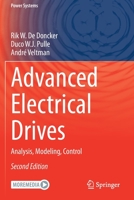 Advanced Electrical Drives: Analysis, Modeling, Control 3030489795 Book Cover