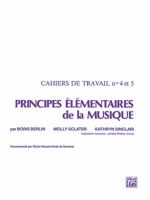 Principes lmentaires de la Musique (Keyboard Theory Workbooks), Vol 4 & 5 0757930417 Book Cover