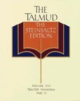 The Talmud vol. 16: The Steinsaltz Edition : Tractate Sanhedrin, Part II 0375500634 Book Cover