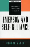 Emerson and Self-Reliance 0742521451 Book Cover