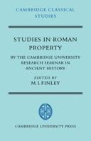 Studies in Roman Property 052103678X Book Cover