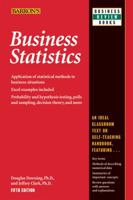 Business Statistics (Barron's Business Review Series) 0764119834 Book Cover