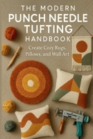 The Modern Punch Needle & Tufting Handbook: Create Cozy Rugs, Pillows, and Wall Art: Step-by-Step Techniques for Stunning Textured Home Décor B0FHZYKGF4 Book Cover