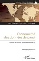 Économétrie des données de panel: Rappels de cours et applications avec Stata (L'Esprit Économique) (French Edition) 2336513528 Book Cover