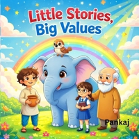Little Stories, Big Values: 5 Inspiring Moral Stories to Teach Kindness, Sharing, and Good Values to Children B0GK9LFR4X Book Cover