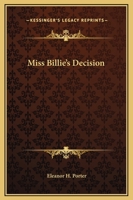 Miss Billy's Decision 198170390X Book Cover