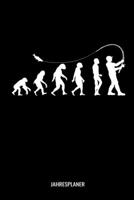 Evolution Jahresplaner: Evolution Angler Angeln Fisch Fischer Zwei Jahres Kalender 2020 2021 6x9 A5: Studienplaner Terminkalender W�chentliche To-Do-Liste & Ziele F�r Sch�ler, Lehrer Und Studenten 1671242580 Book Cover