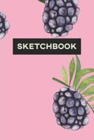 Sketchbook: Blueberries Food Pattern Paint Cute Design 1794127046 Book Cover