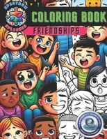 Spectrum Splashes Coloring Book: Friendships Edition B0CWHBCMP4 Book Cover