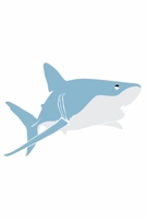 Shark Journal: high quality book spine thematic motif white paper, dotgrid 120 pages for your ideas Approx. DIN A5 (6 x9 inch) large 1654961760 Book Cover