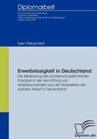 Erwerbslosigkeit in Deutschland 3836651572 Book Cover