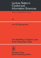 The Modelling of Systems with Small Observation Sets 3540090045 Book Cover