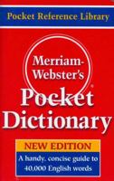 Merriam-Webster's Pocket Dictionary 0877795002 Book Cover