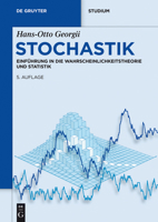 Stochastik: Einfuhrung in Die Wahrscheinlichkeitstheorie Und Statistik 3110215268 Book Cover