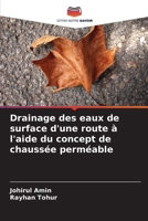 Drainage des eaux de surface d'une route à l'aide du concept de chaussée perméable 6207378741 Book Cover