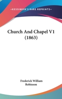 Church And Chapel V1 1164605747 Book Cover