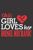 This Girl Loves Her Diesel Mechanic: 6x9 inch lined ruled paper notebook notes 1676631003 Book Cover