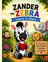 Zander the Zebra Learns to Share: Zander the Zebra Learns to Share: A Heartwarming Children's Story About Kindness, Friendship, Taking Turns, and Sharing B0HC3RHKPC Book Cover
