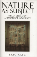 Nature as Subject 0847683044 Book Cover
