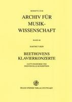 Beethovens Klavierkonzerte: Gattungsnorm Und Individuelle Konzeption 3515077642 Book Cover
