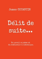 Délit de suite...: Du pareil au même et du semblable à l'identique (French Edition) 2322554952 Book Cover