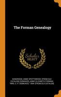 The Forman Genealogy 1015871879 Book Cover