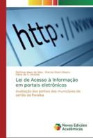 Lei de Acesso à Informação em portais eletrônicos 6139671744 Book Cover