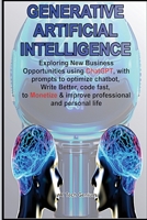 Generative Artificial Intelligence: Exploring New Business Opportunities using ChatGPT, with prompts to optimize chatbot, Write Better, code fast, to 1802936955 Book Cover