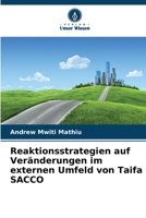 Reaktionsstrategien auf Veränderungen im externen Umfeld von Taifa SACCO (German Edition) 6209351573 Book Cover