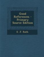 Good References 1293456756 Book Cover