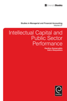 Intellectual Capital and Public Sector Performance (Studies in Managerial and Financial Accounting) 1783501685 Book Cover