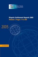 Dispute Settlement Reports 2005 0521886007 Book Cover