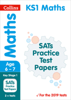 KS1 Maths SATs Practice Test Papers: for the 2020 tests (Collins KS1 SATs Practice) 0008318824 Book Cover